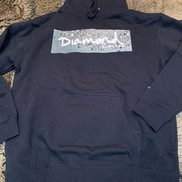 Diamond Supply Co. Other - Diamond Supply Co Scatter Box Logo Hoodie Size L